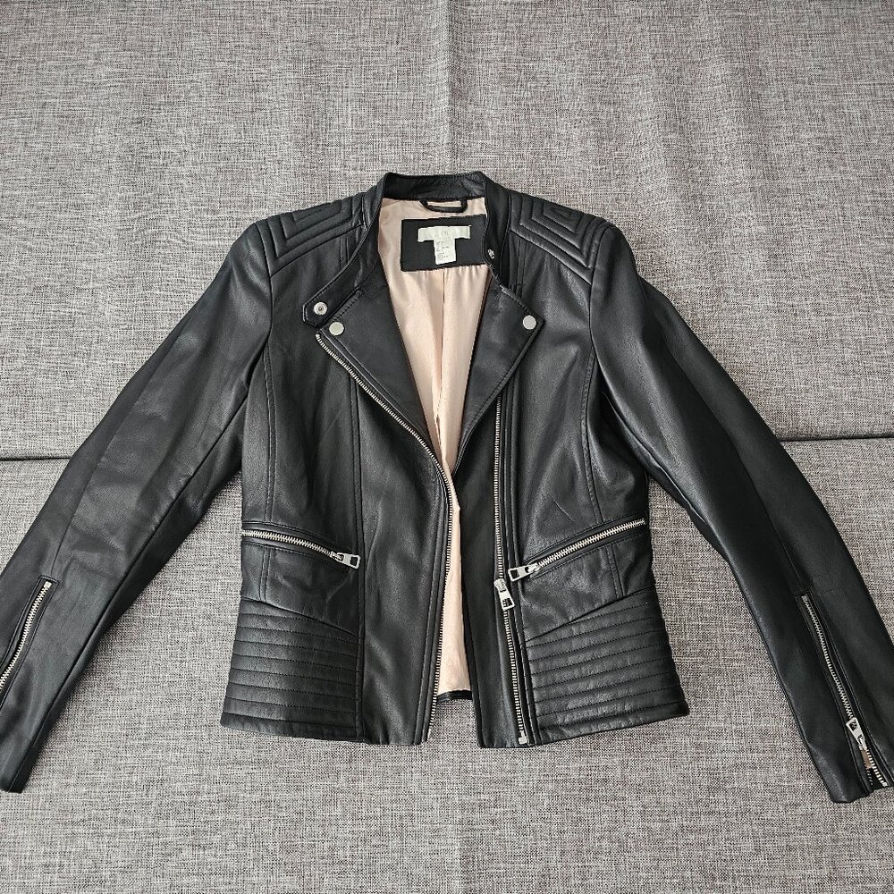 Faux Leather Jacket